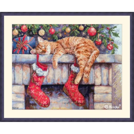 Buy Cross stitch kit Santa's Helper-K-264