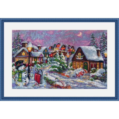 Buy Cross stitch kit Christmas evening-K-71