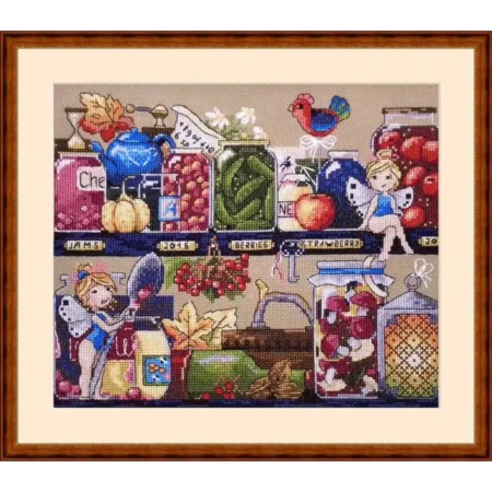 Buy Cross stitch kit In the collar-K-73