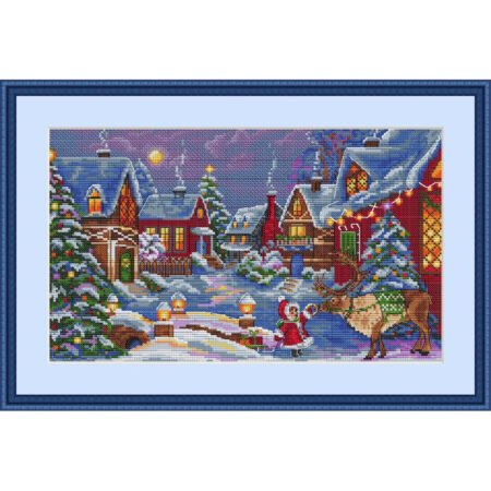 Buy Cross stitch kit Christmas guest-K-75