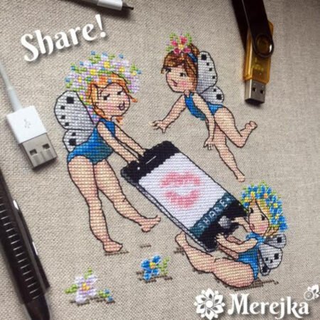 Buy Cross stitch kit Kiss-K-79