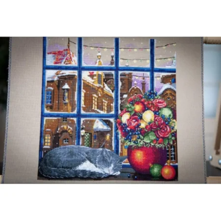 Buy Cross stitch kit Winter sleep-K-87