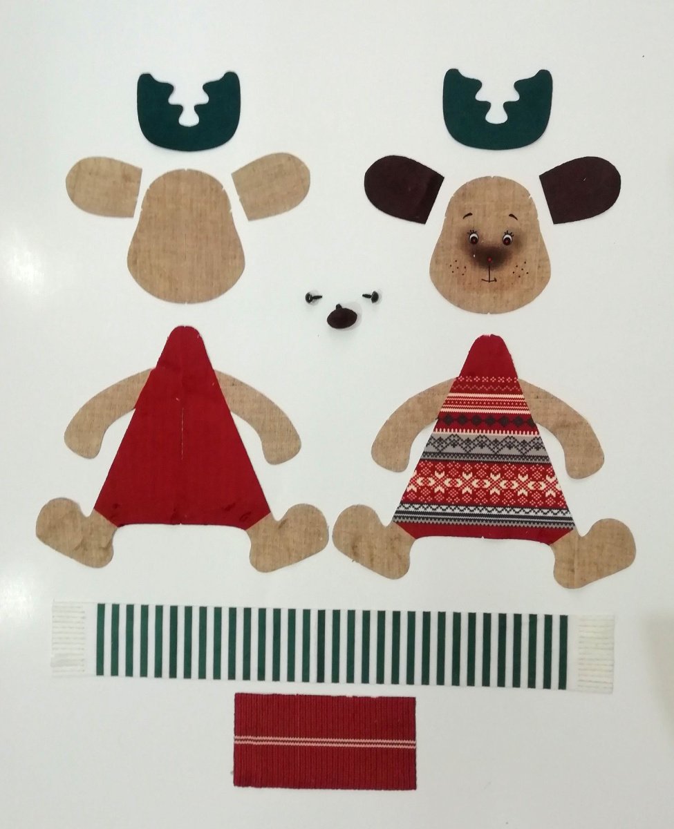 Buy Doll sewing kit A Girl With An Elk-K1074