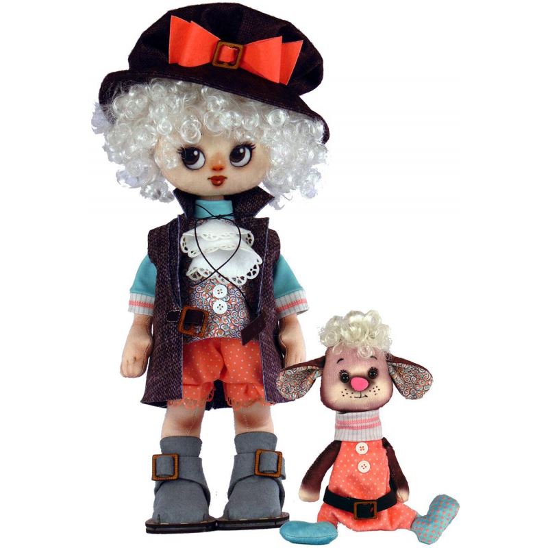 Buy Doll sewing kit - Boy with a sheep-k1076