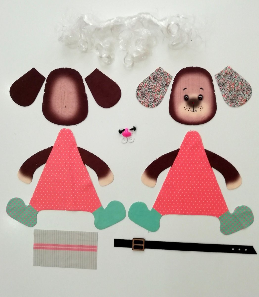 Buy Doll sewing kit A Boy With A Sheep-K1076