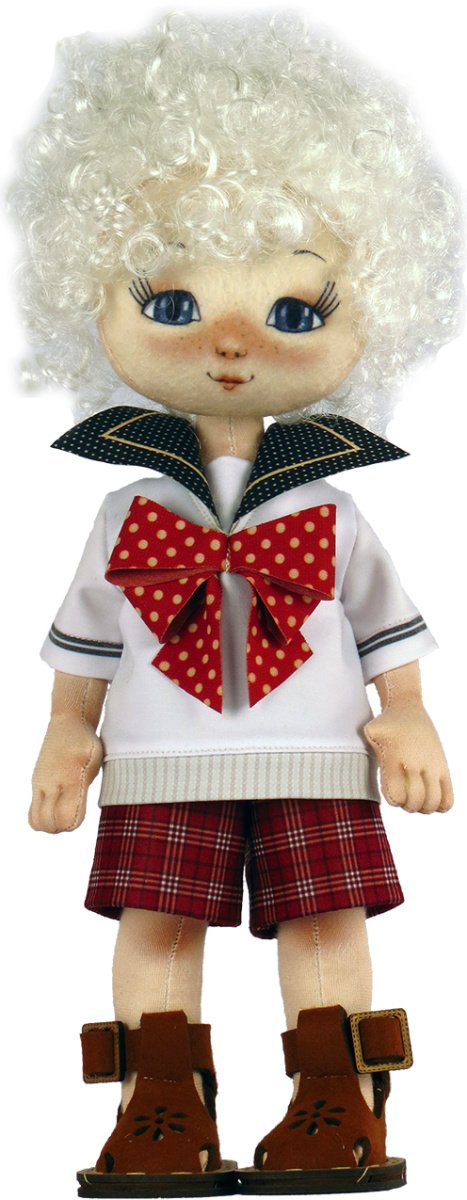 Buy Doll sewing kit Boy With Penguin-K1078