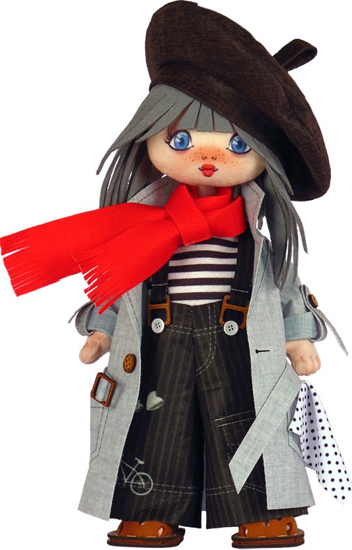 Buy Doll sewing kit Girl. France-K1085