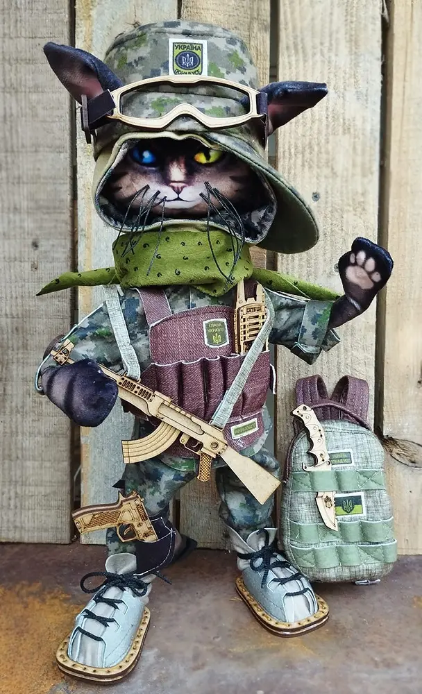 Buy Doll sewing kit Cat Infantry-K1205