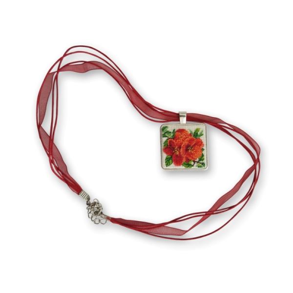 Buy Kit for making adornment - Pendant Pomegranate-MB0205