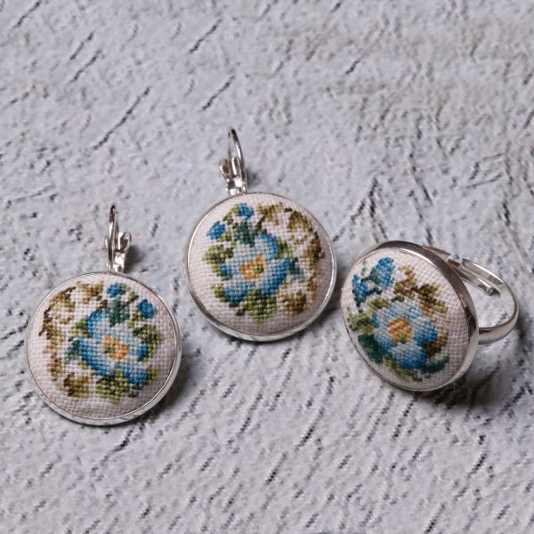 Buy Kit for making adornment - Jewelry set Spring-MB0801_1