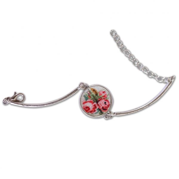 Buy Kit for making adornment - Bracelet Vintage. Roses-MB1501