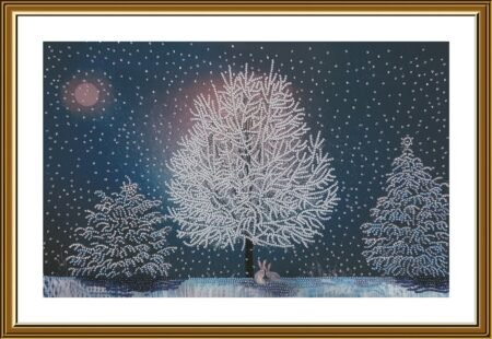 Buy Bead embroidery kit In the Silver Forest-NK3304