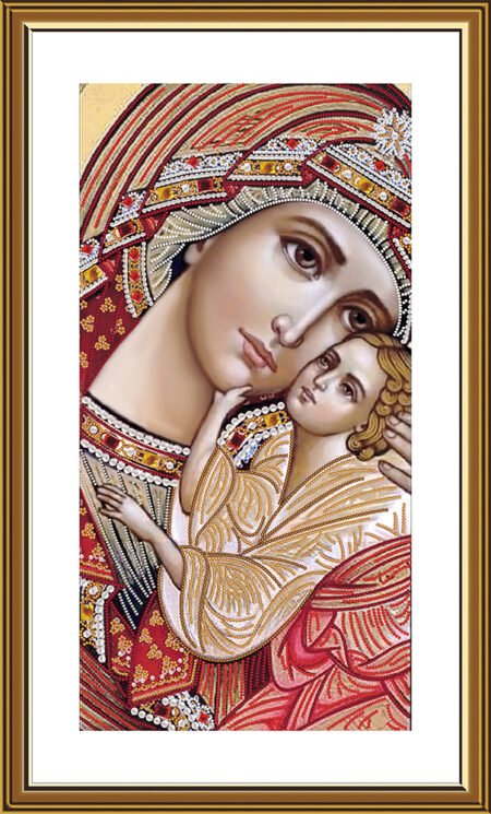 Buy Bead embroidery kit The Virgin Mother of God-NK3311