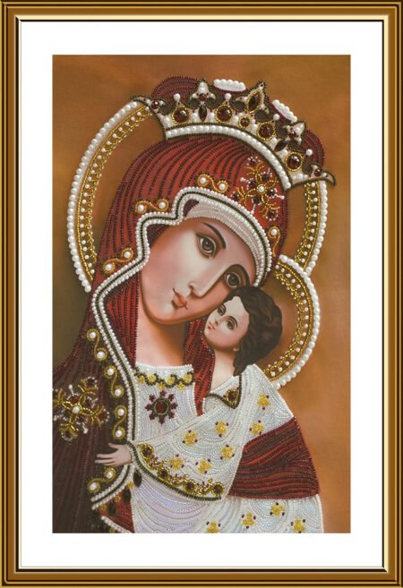 Buy Bead embroidery kit The image of the Holy Mother of God-NK3312
