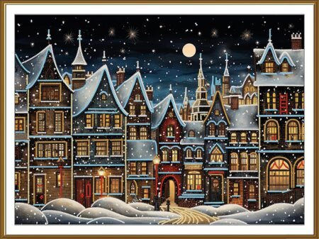 Buy Bead embroidery kit Magic of a Winter Night-NK3329