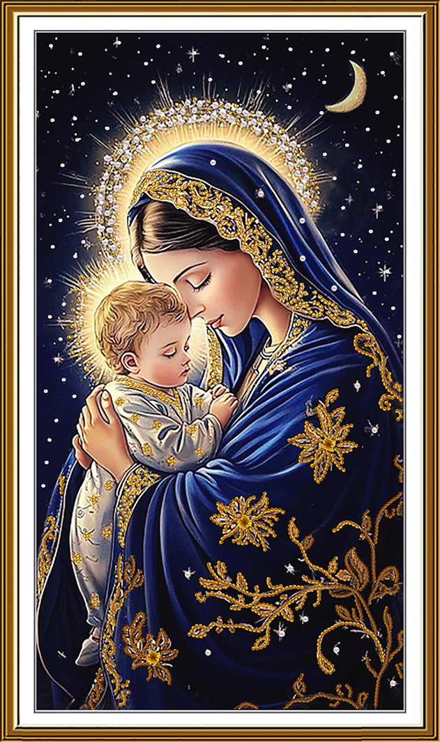 Buy Bead embroidery kit Mother and Child-NK3341