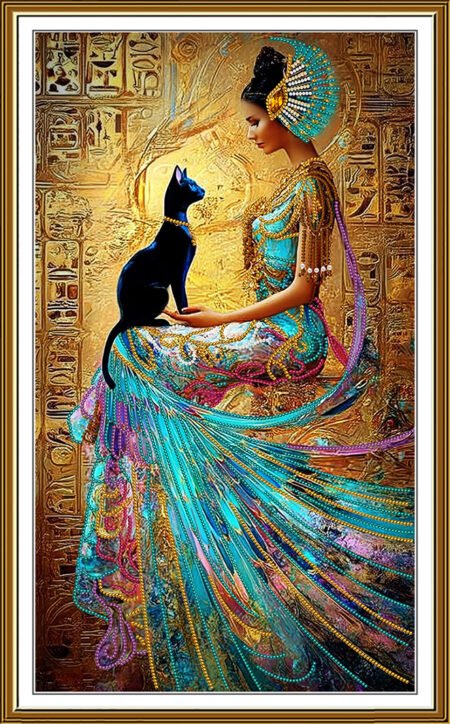 Buy Bead embroidery kit Egyptian woman-NK3349