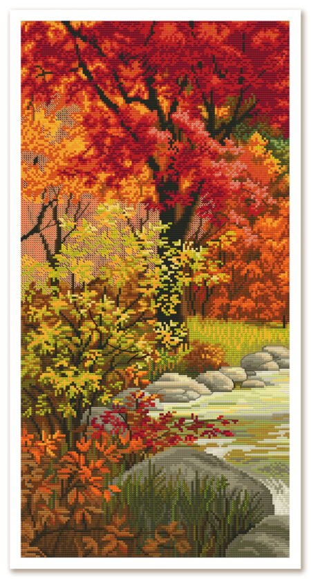 Buy Cross stitch kit Bright Autumn-Nnd2080