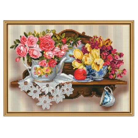 Buy Cross stitch kit Floral Romance-Nnd3077