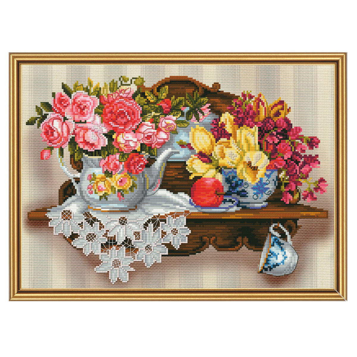Buy Cross stitch kit Floral Romance-Nnd3077