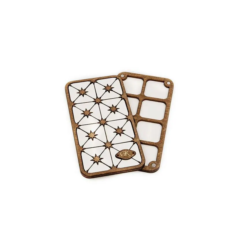 Buy Plywood Bead Organizer box with wooden lid container for beads-OR005-1