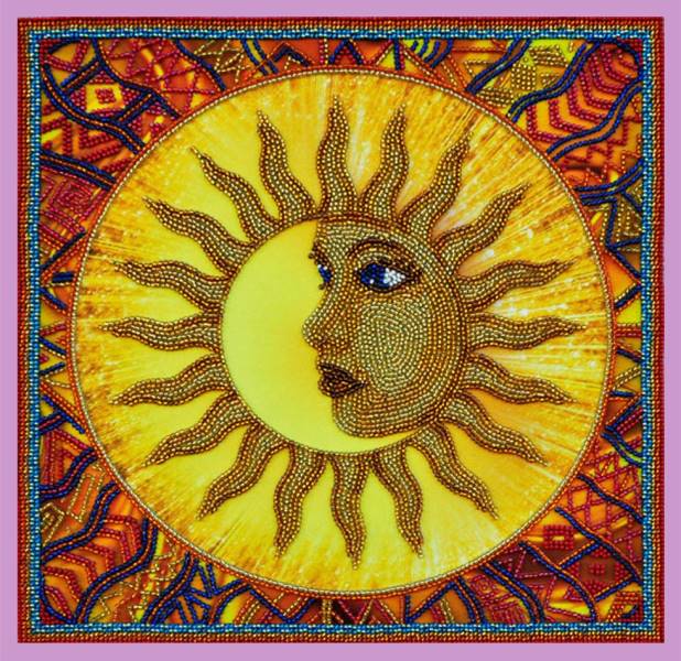 Buy Bead embroidery kit Solar rhythms-P-152