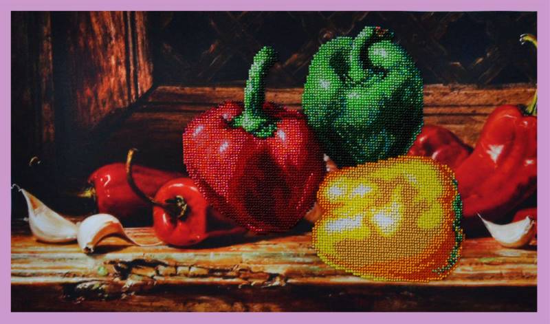 Buy Bead embroidery kit Peppers-P-153