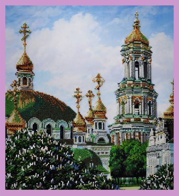 Buy Bead embroidery kit Holy place of Ukraine 1-P-199