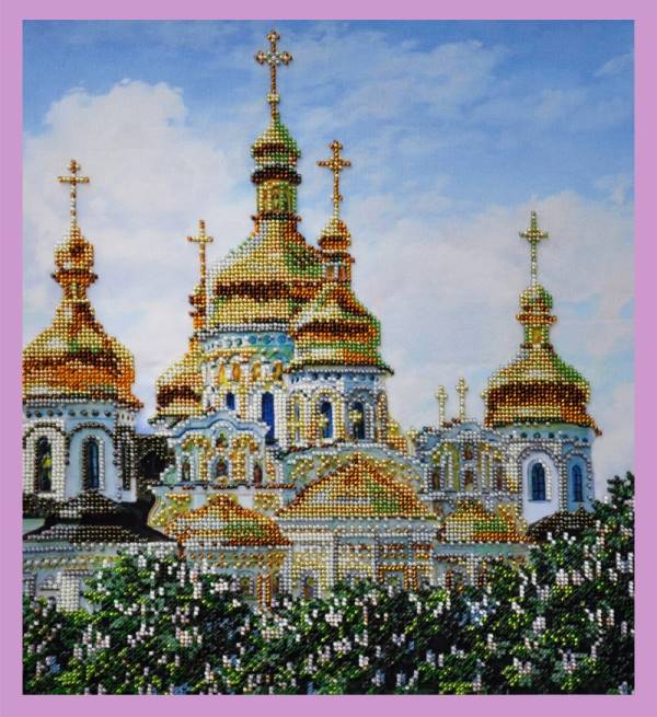 Buy Bead embroidery kit Holy place of Ukraine 2-P-200
