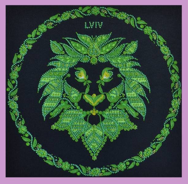 Buy Bead embroidery kit The symbol of the city of Lviv-P-253