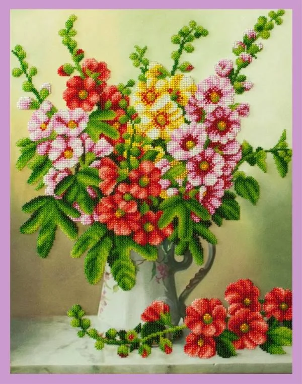 Buy Bead embroidery kit Mallow-P-321