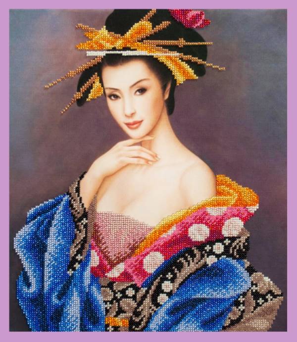 Buy Bead embroidery kit Asian charm-P-323