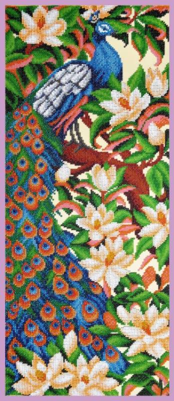 Buy Bead embroidery kit Peacock-P-352