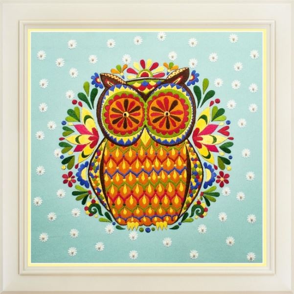 Buy Embroidery kit-The Owl-R-015