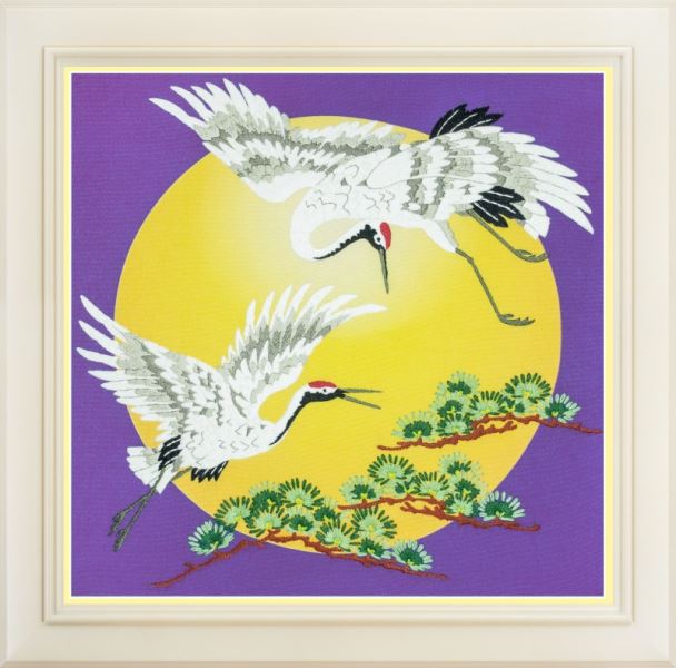 Buy Embroidery kit-Dance of the Cranes-R-022