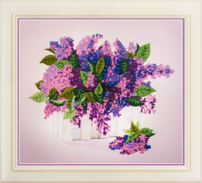 Buy Embroidery kit-Lilac-R-023