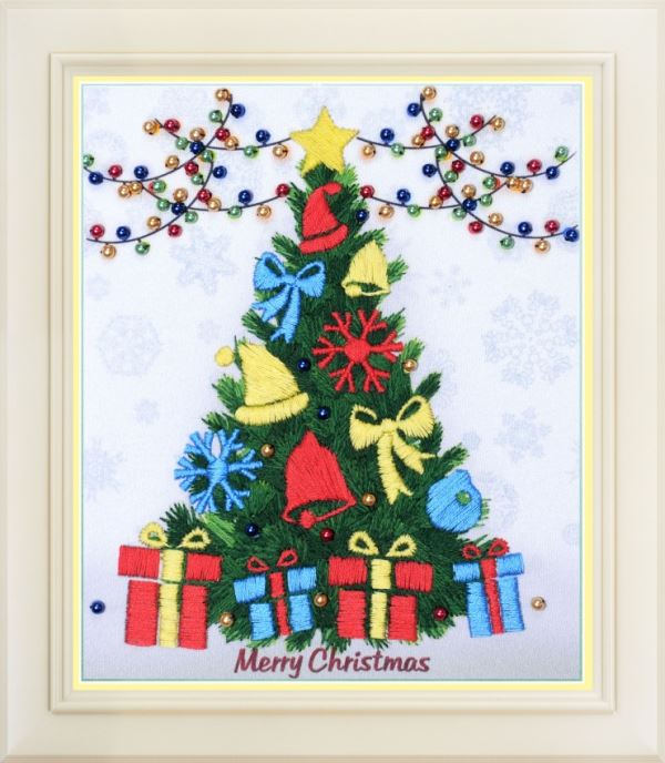 Buy Embroidery kit-Merry Christmas!-R-039