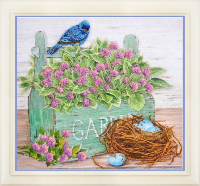 Buy Embroidery kit-Clover in the garden-R-042