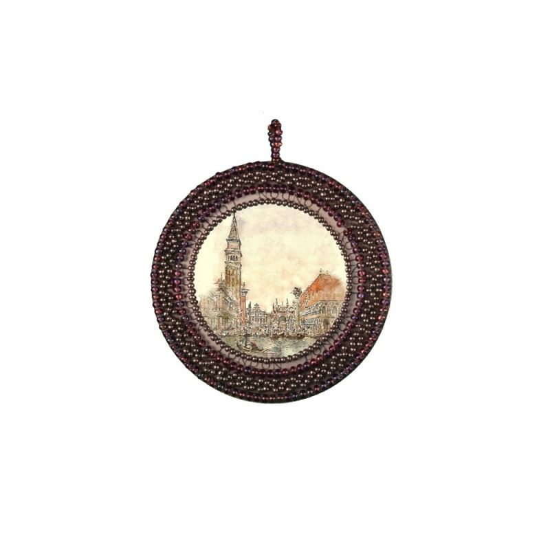 Buy Kit for embroidery - Pendant Venice-rv4005