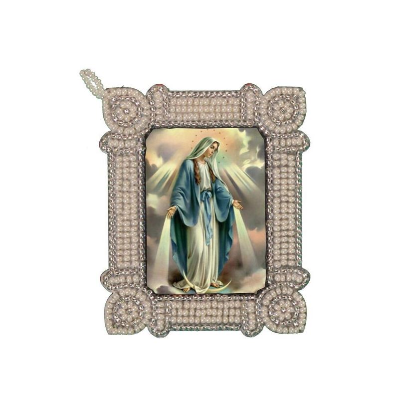 Buy Kit for embroidery - Pendant Virgin Mary-rv4454