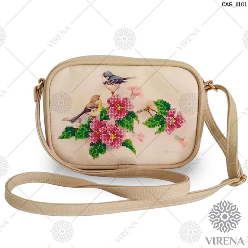 Buy Rectangular Eco leather bag for embroidered decorative element - SAB_1101-SAB_1101
