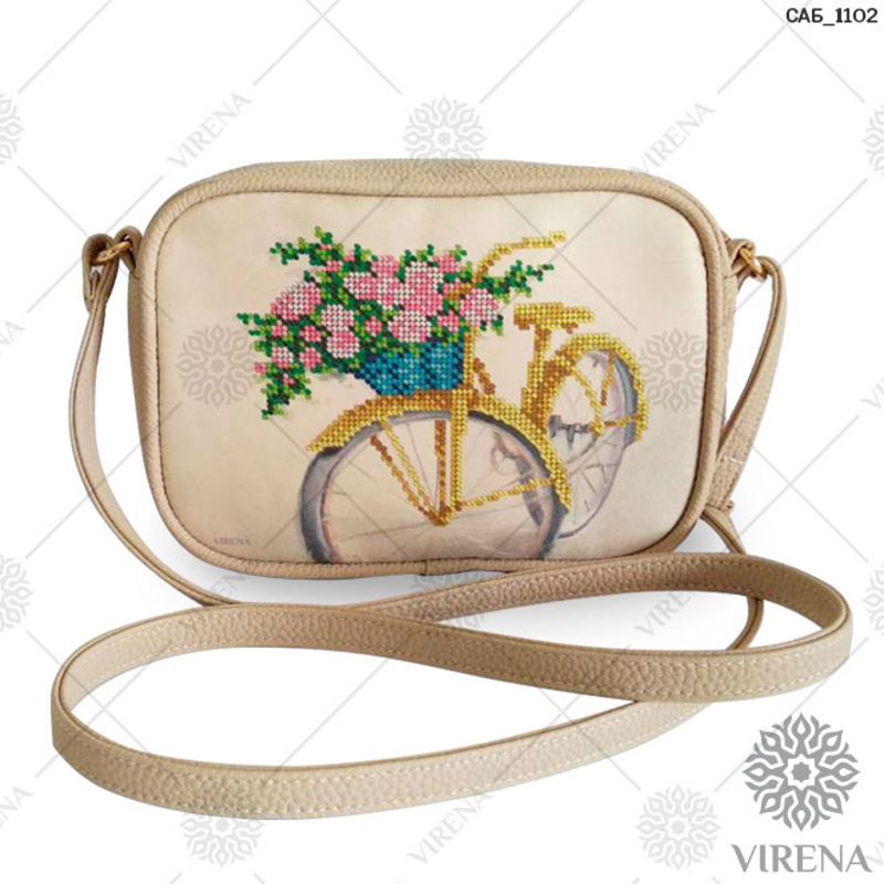 Buy Rectangular Eco leather bag for embroidered decorative element - SAB_1102-SAB_1102