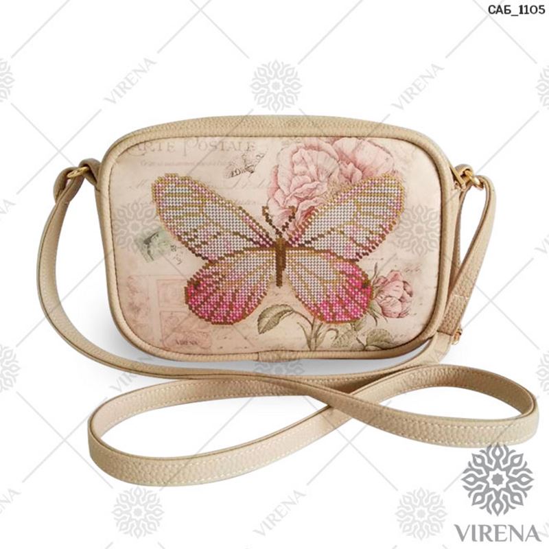 Buy Rectangular Eco leather bag for embroidered decorative element - SAB_1105-SAB_1105