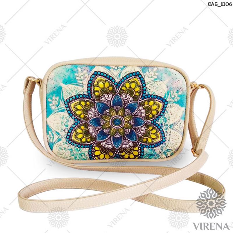 Buy Rectangular Eco leather bag for embroidered decorative element - SAB_1106-SAB_1106