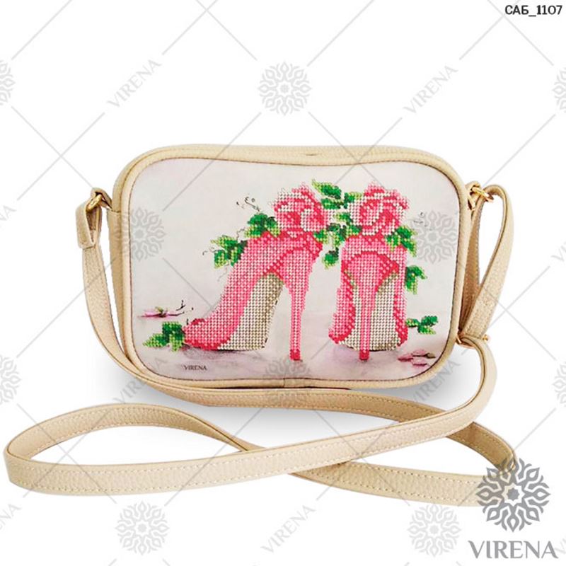 Buy Rectangular Eco leather bag for embroidered decorative element - SAB_1107-SAB_1107