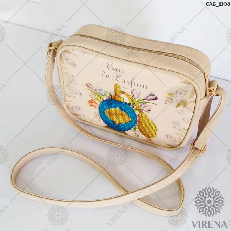 Buy Rectangular Eco leather bag for embroidered decorative element - SAB_1108-SAB_1108_2