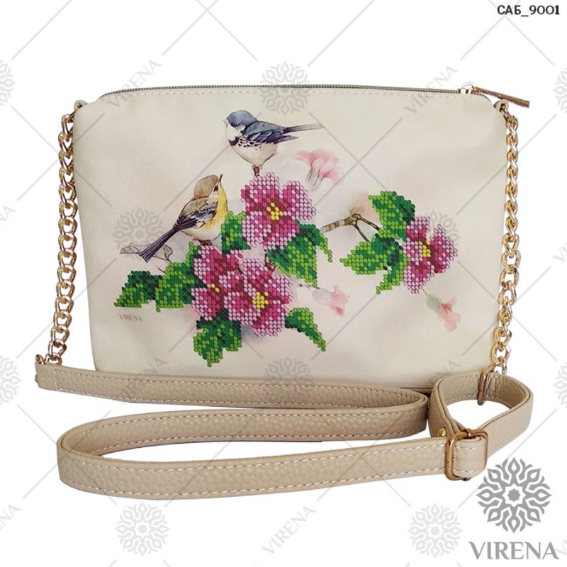 Buy Rectangular Eco leather bag for embroidered decorative element - SAB_9001-SAB_9001
