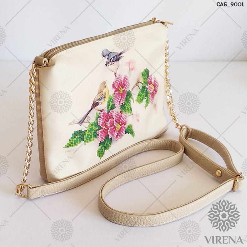 Buy Rectangular Eco leather bag for embroidered decorative element - SAB_9001-SAB_9001_2