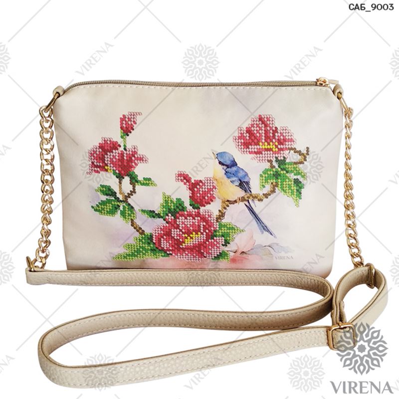 Buy Rectangular Eco leather bag for embroidered decorative element - SAB_9003-SAB_9003
