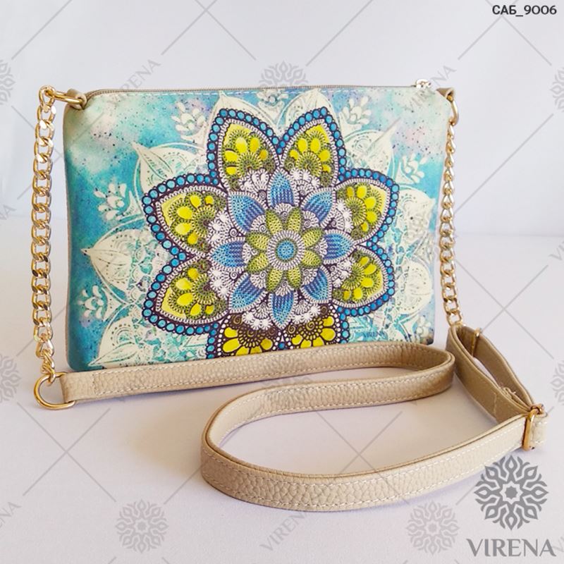 Buy Rectangular Eco leather bag for embroidered decorative element - SAB_9006-SAB_9006_2